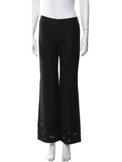 Pre-owned Ralph Lauren Vintage Flared Pants In Black