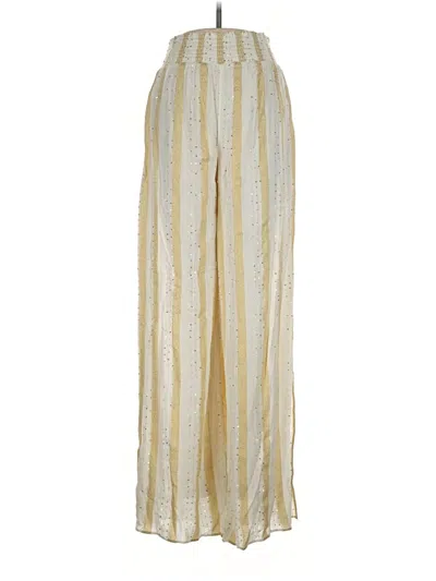 Pre-owned Ramy Brook Casual Pants In Gold