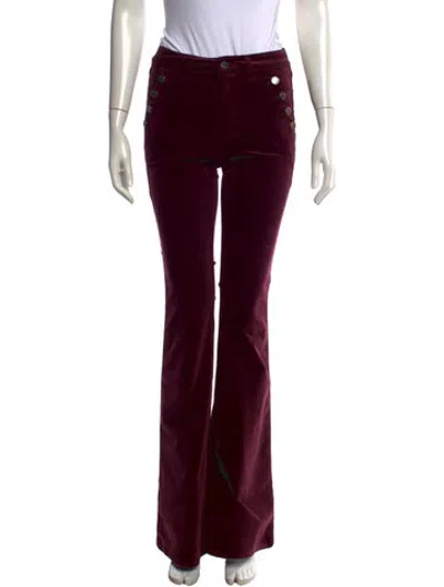 Pre-owned Ramy Brook Flared Pants In Purple