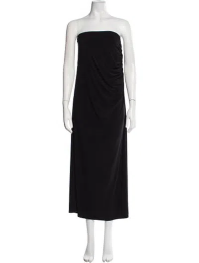Pre-owned Ramy Brook Long Skirt In Black