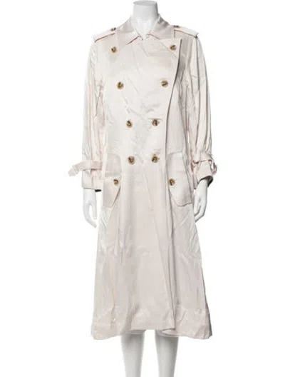 Pre-owned Ramy Brook Trench Coat In Neutrals