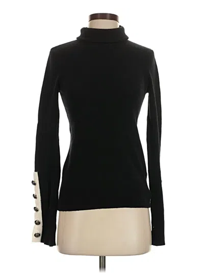 Pre-owned Ramy Brook Turtleneck Sweater In Black