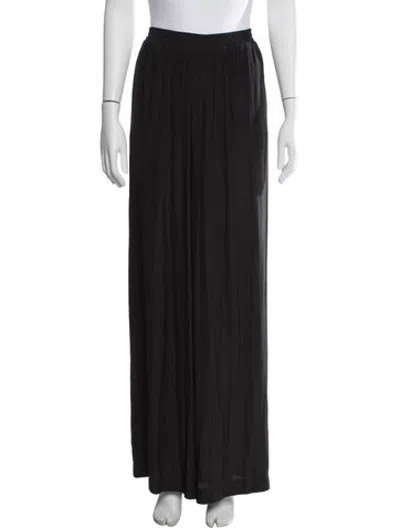 Pre-owned Ramy Brook Wide Leg Pants In Black