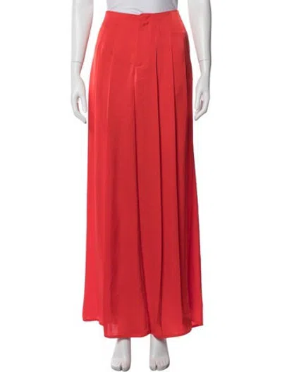 Pre-owned Ramy Brook Wide Leg Pants W/ Tags In Red