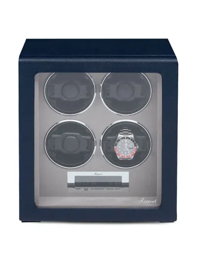 Rapport Quantum Quad Watch Winder In Blue