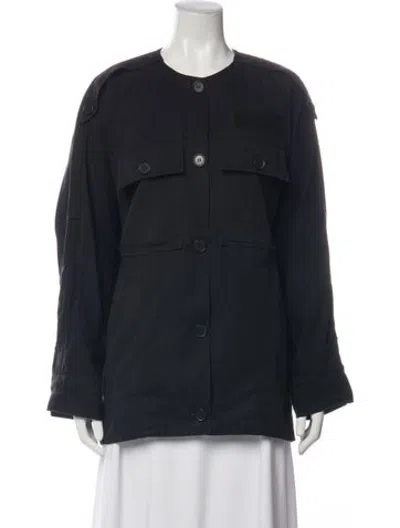 Pre-owned Raquel Allegra Jacket In Purple