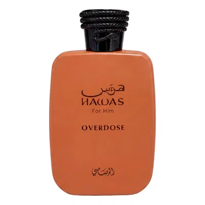 Rasasi Men's Hawas Overdose Edp Spray 3.4 oz Fragrances 614514575291 In Transparent