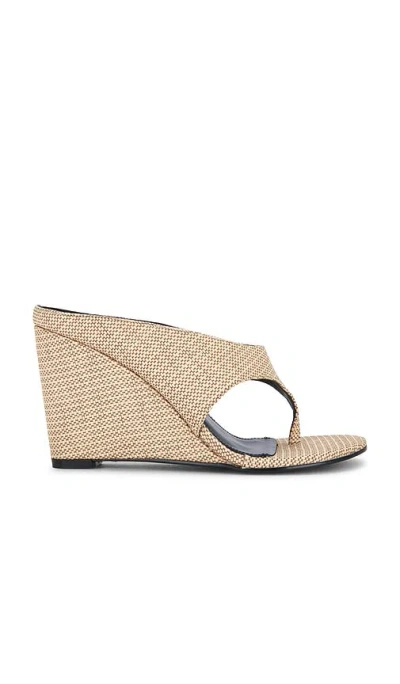 Raye Mar Wedge In Raffia