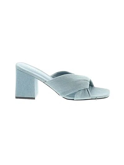 Pre-owned Raye Sandals In Blue