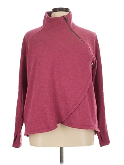 Pre-owned Rbx Pullover Sweater In Burgundy