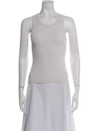 Pre-owned Réalisation Par Crew Neck Sleeveless Top In Grey
