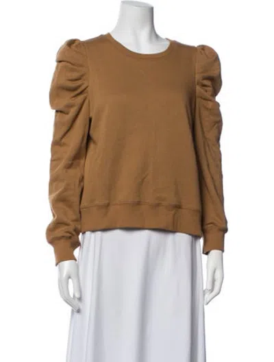 Pre-owned Rebecca Minkoff Crew Neck Sweater W/ Tags In Yellow