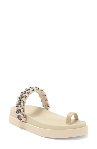 Rebecca Minkoff Edie Chain Platform Sandal In Ecru