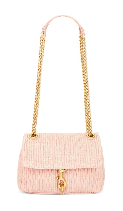 Rebecca Minkoff Edie Crossbody Bag In Petal Pink