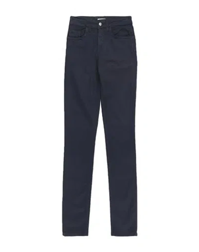 Rebel Queen By Liu •jo Woman Pants Midnight Blue Size 24 Cotton, Polyester, Elastane