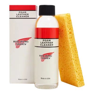 Red Wing Foam Leather Cleaner In Clear In Multi