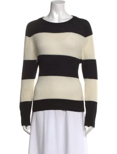 Pre-owned Re/done Wool Striped Sweater In Neutrals