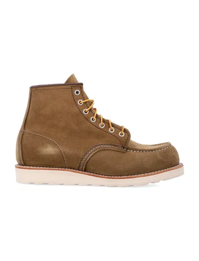 Redwing Men's Suede Moc Toe Ankle Boots In Multi