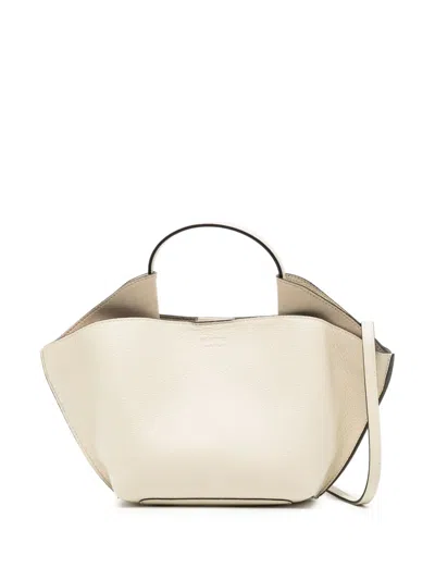 Ree Projects Ann Leather Mini Bag In Neutrals