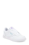 Reebok Court Advance Sneaker In White/ Grey/ Blue