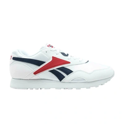 Pre-owned Reebok Rapide Og Suede 'white Collegiate Navy Red'