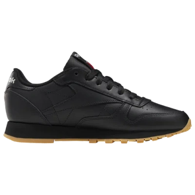 Reebok Womens  Classic Leather In Black/grey