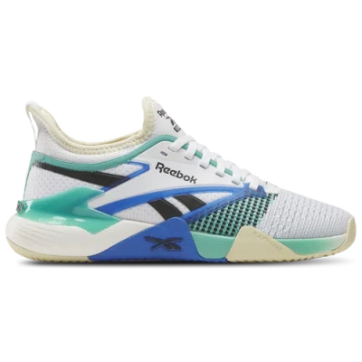 Reebok Womens  Nano Court In Weathered White/white/unleashed Green