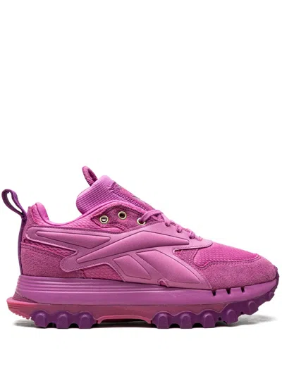 Reebok X Cardi B Classic Leather V2 Sneakers In Purple