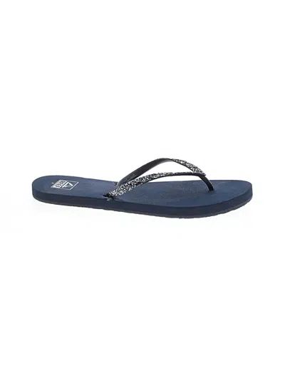 Pre-owned Reef Flip Flops In Blue