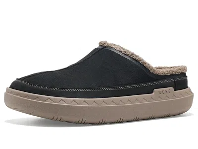 Reef Rambler Mule Men's Shoes Black: 13 D - Medium, Leather/suede
