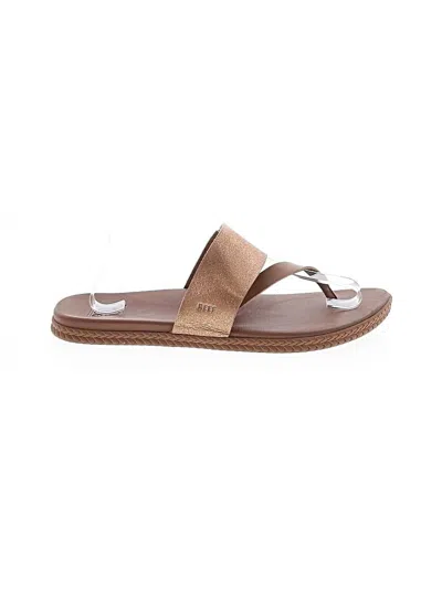 Pre-owned Reef Sandals In Tan