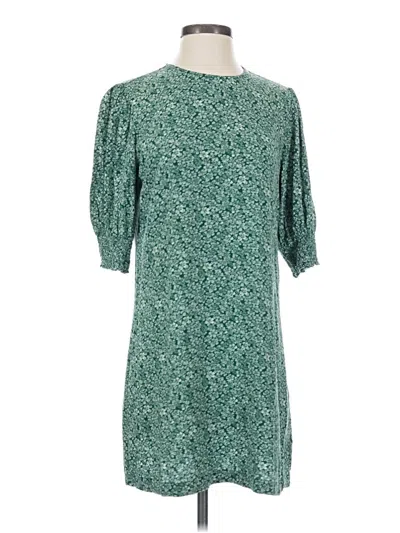 Pre-owned Reformation Jeans Casual Dress In Green