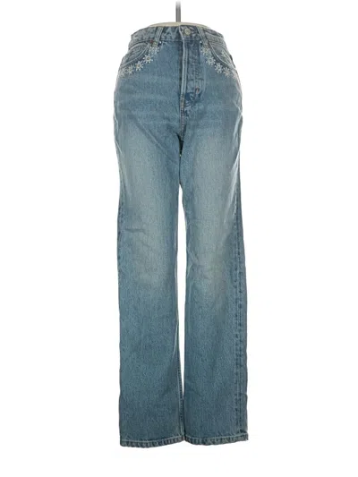 Pre-owned Reformation Jeans Jeans In Blue