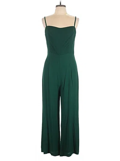 Pre-owned Reformation Jumpsuit In Green