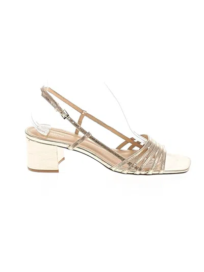 Pre-owned Reformation Sandals In Ivory