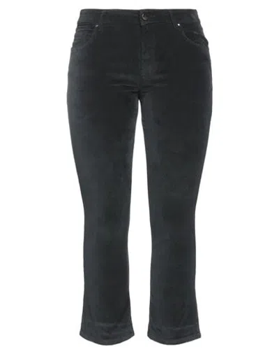 Re-hash Re_hash Woman Pants Black Size 29 Cotton, Elastane