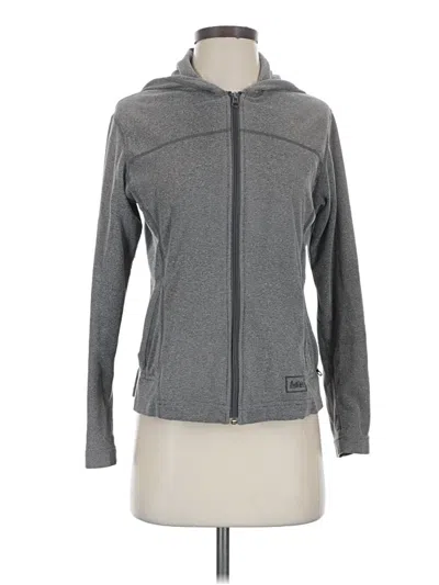 Pre-owned Rei Zip Up Hoodie In Gray