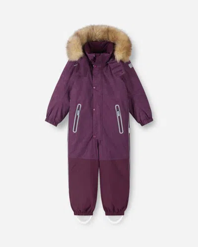 Reima Kipina Tec Winter Overall In Purple