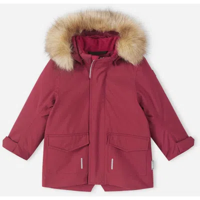 Reima Mutka Tec Winter Jacket In Red