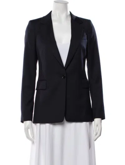 Pre-owned Reiss Blazer In Blue