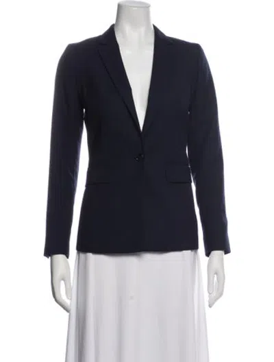 Pre-owned Reiss Blazer In Blue