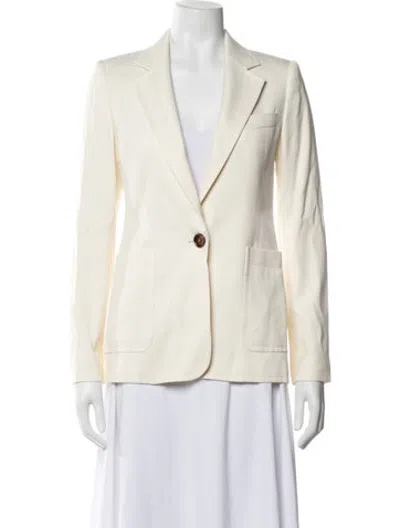 Pre-owned Reiss Blazer In White