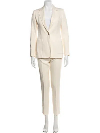 Pre-owned Reiss Pant Set In Neutrals