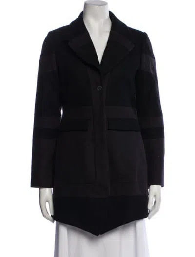 Pre-owned Reiss Wool Blazer In Black