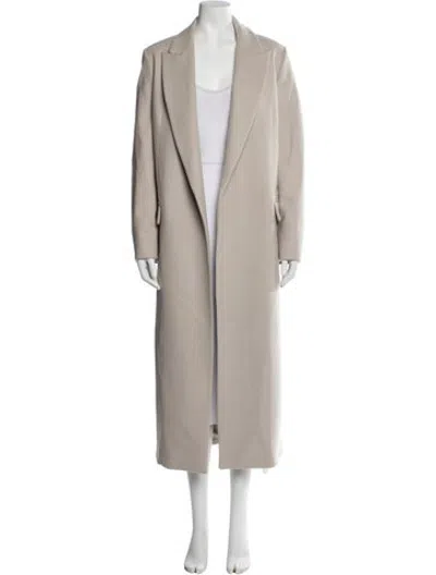 Pre-owned Reiss Wool Jacket In Neutrals