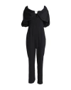 Relish Woman Jumpsuit Black Size 8 Polyester, Elastane