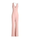 Relish Woman Jumpsuit Blush Size 8 Polyester, Elastane In Pink