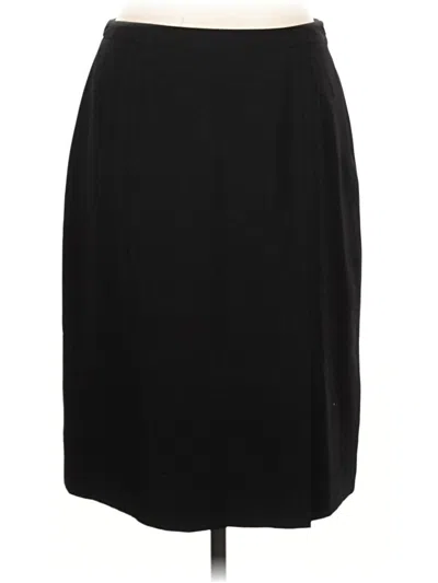 Pre-owned Rena Rowan Formal Skirt In Black