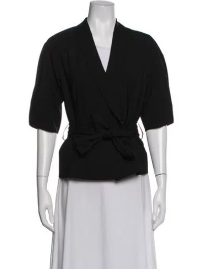 Pre-owned Rene Lezard Wool Jacket In Black