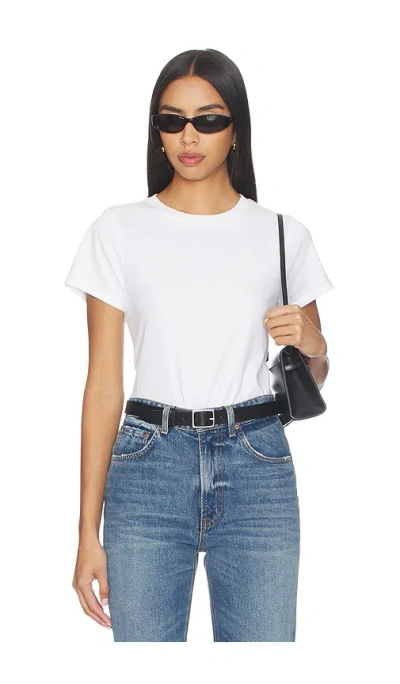 Renggli Crop Tee In Chalk